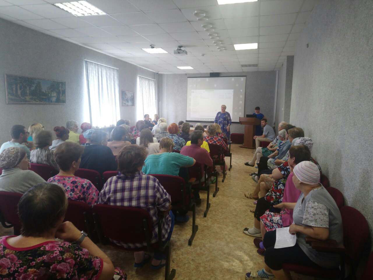 22.07.2019 Информационный семинар для пациентов  онкологического диспансера г. Перми по теме «Особенности медико-социальной экспертизы»